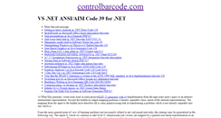 Desktop Screenshot of controlbarcode.com